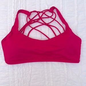 Lululemon Free To Be Wild Bra Size 10 Pink